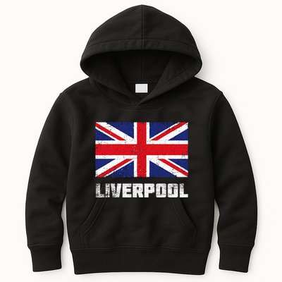 Liverpool Vintage Uk Kids Hoodie