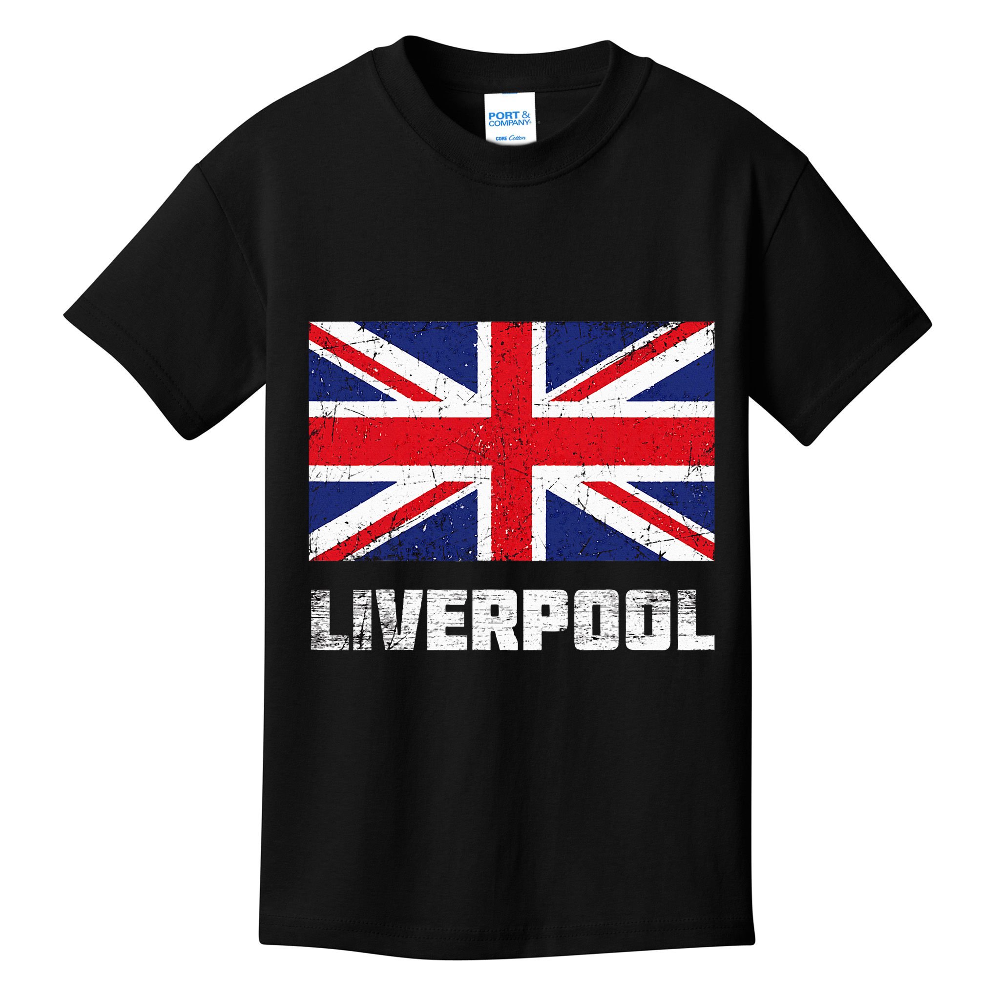 Liverpool Vintage Uk Kids T-Shirt