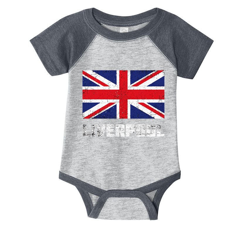 Liverpool Vintage Uk Infant Baby Jersey Bodysuit