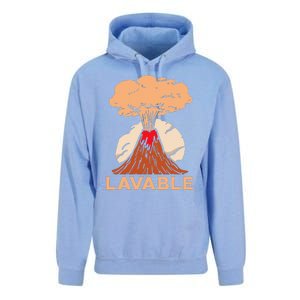 Lavable Volcanic Volcanoes Geology Lava Volcanoe Unisex Surf Hoodie