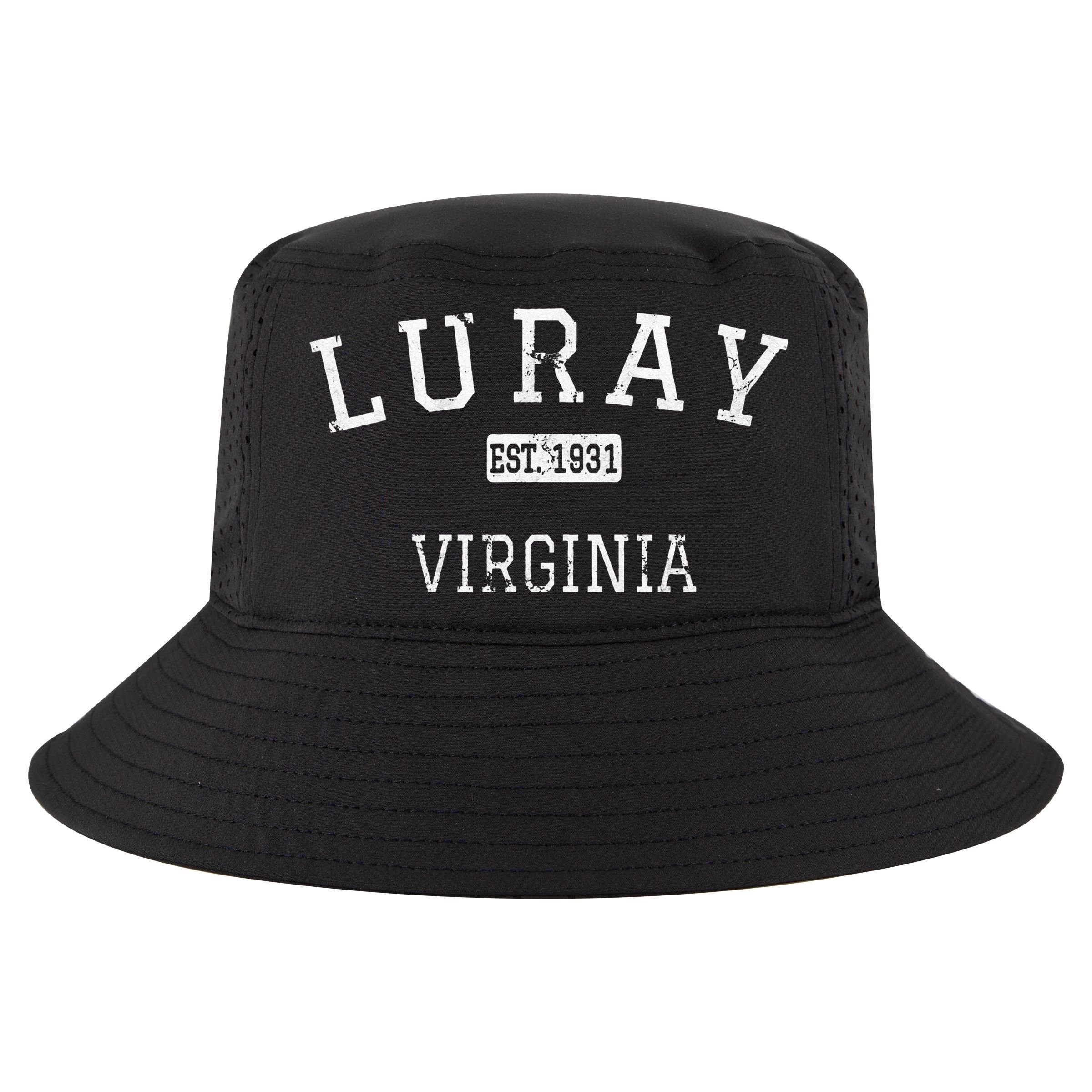 Luray Virginia VA Vintage Cool Comfort Performance Bucket Hat