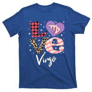 Love Virgo Zodiac Sign And Love Heart Cool Gift T-Shirt