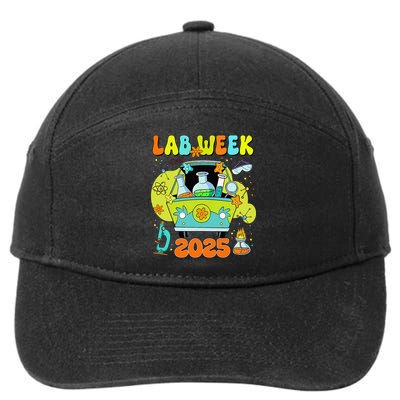  Lab Week 2025 Med Lab Tech  7-Panel Snapback Hat