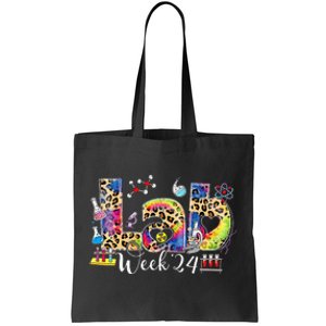 Lab Week 2024 Laboratory Tech Leopard Medical Technician Tote Bag