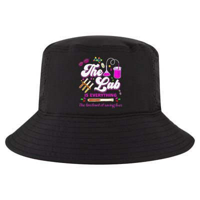 Lab Week 2024 The Lab Is Everything Medical Assistant Women Cool Comfort Performance Bucket Hat