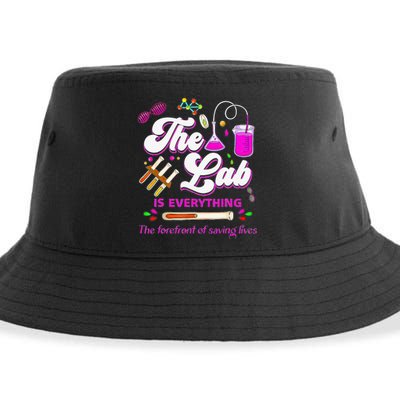 Lab Week 2024 The Lab Is Everything Medical Assistant Women Sustainable Bucket Hat