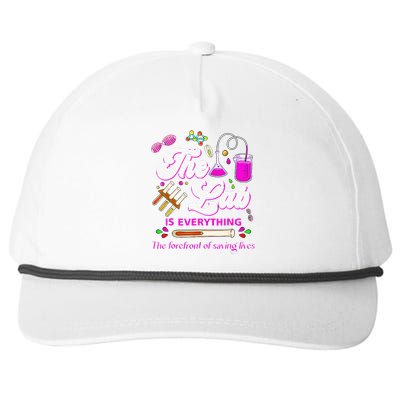 Lab Week 2024 The Lab Is Everything Medical Assistant Women Snapback Five-Panel Rope Hat