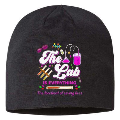 Lab Week 2024 The Lab Is Everything Medical Assistant Women Sustainable Beanie