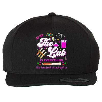 Lab Week 2024 The Lab Is Everything Medical Assistant Women Wool Snapback Cap