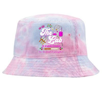 Lab Week 2024 The Lab Is Everything Medical Assistant Women Tie-Dyed Bucket Hat