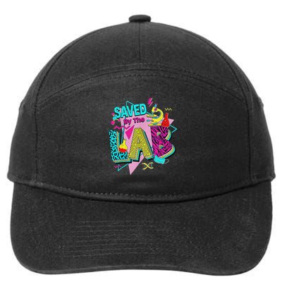 Lab Week 2025 Saved By The Lab Retro Medical Laboratory Tech 7-Panel Snapback Hat
