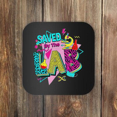 Lab Week 2025 Saved By The Lab Retro Medical Laboratory Tech Coaster