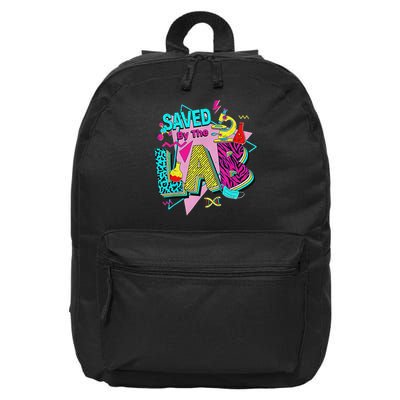 Lab Week 2025 Saved By The Lab Retro Medical Laboratory Tech 16 in Basic Backpack