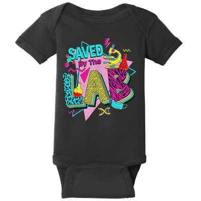 Lab Week 2025 Saved By The Lab Retro Medical Laboratory Tech Baby Bodysuit