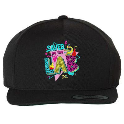 Lab Week 2025 Saved By The Lab Retro Medical Laboratory Tech Wool Snapback Cap