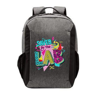 Lab Week 2025 Saved By The Lab Retro Medical Laboratory Tech Vector Backpack