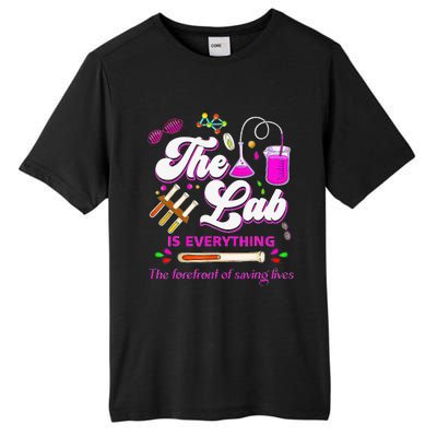 Lab Week 2024 The Lab Is Everything Medical Assistant Women Tall Fusion ChromaSoft Performance T-Shirt