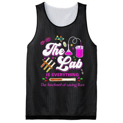 Lab Week 2024 The Lab Is Everything Medical Assistant Women Mesh Reversible Basketball Jersey Tank