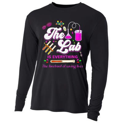 Lab Week 2024 The Lab Is Everything Medical Assistant Women Cooling Performance Long Sleeve Crew