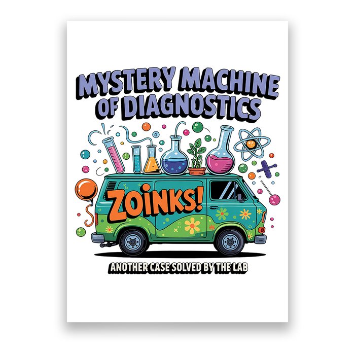 Lab Week 2025 Retro Mystery Machine Of Diagnostics  Poster