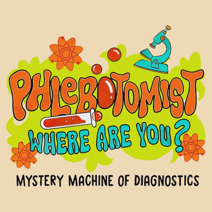 Lab Week 2025 Phlebotomist Where Are You Lab Scientist  Drawstring Bag