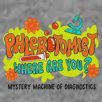 Lab Week 2025 Phlebotomist Where Are You Lab Scientist  7-Panel Snapback Hat