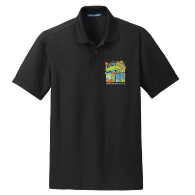 Lab Week 2025 Retro Mystery Machine of Diagnostics MLT MLS Dry Zone Grid Polo