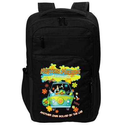 Lab Week 2025 Mystery Machine Of Diagnostics  Impact Tech Backpack