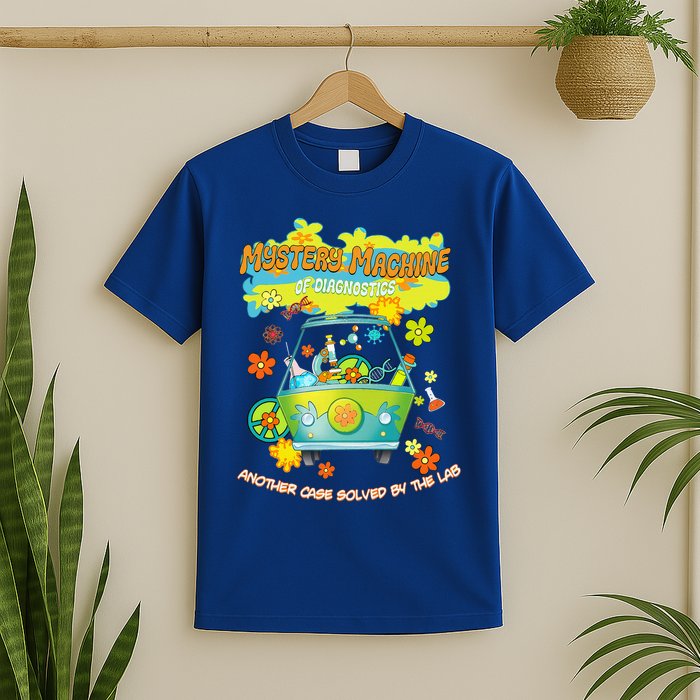 Lab Week 2025 Mystery Machine Of Diagnostics  T-Shirt