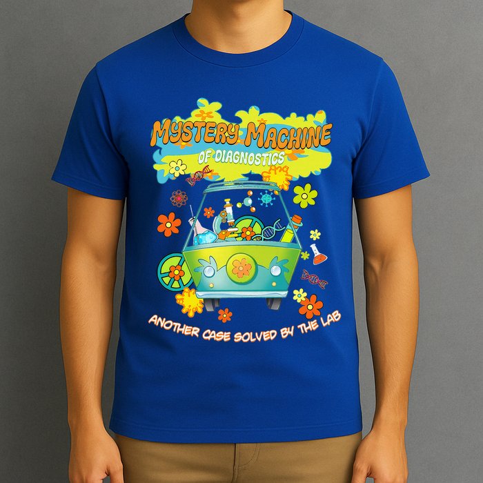 Lab Week 2025 Mystery Machine Of Diagnostics  T-Shirt