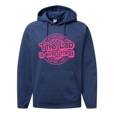 Lab Week 2024 The Lab Is Everything Lab Scientist Performance Fleece Hoodie