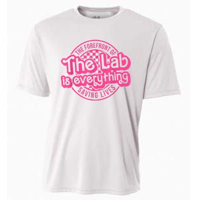 Lab Week 2024 The Lab Is Everything Lab Scientist Cooling Performance Crew T-Shirt