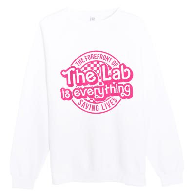 Lab Week 2024 The Lab Is Everything Lab Scientist Premium Crewneck Sweatshirt