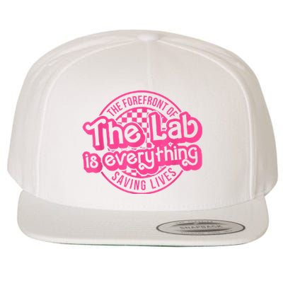 Lab Week 2024 The Lab Is Everything Lab Scientist Wool Snapback Cap