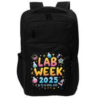 Lab Week 2025 April Science Lab Tools Enthusiast Funny Lab  Impact Tech Backpack
