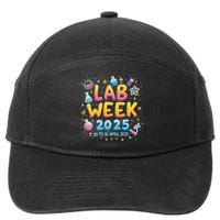 Lab Week 2025 April Science Lab Tools Enthusiast Funny Lab  7-Panel Snapback Hat