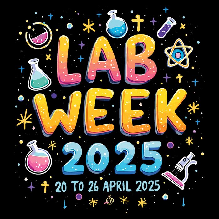 Lab Week 2025 April Science Lab Tools Enthusiast Funny Lab  7-Panel Snapback Hat