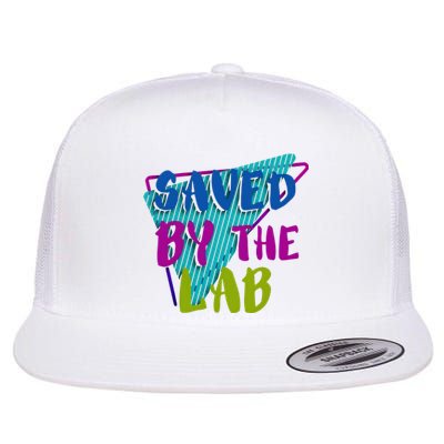 Lab Week 2024 Saved By The Lab Flat Bill Trucker Hat