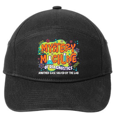 Lab Week 2025 Medical Lab Tech Patient Care Tech MLS MLT T 7-Panel Snapback Hat