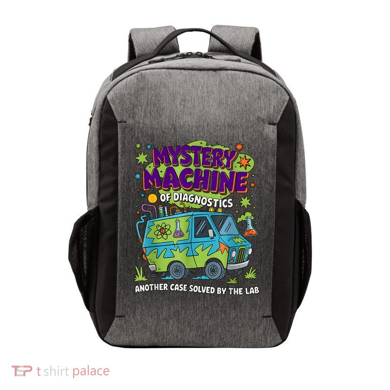 Lab Week 2025 Mystery Machine Phlebotomist  Vector Backpack