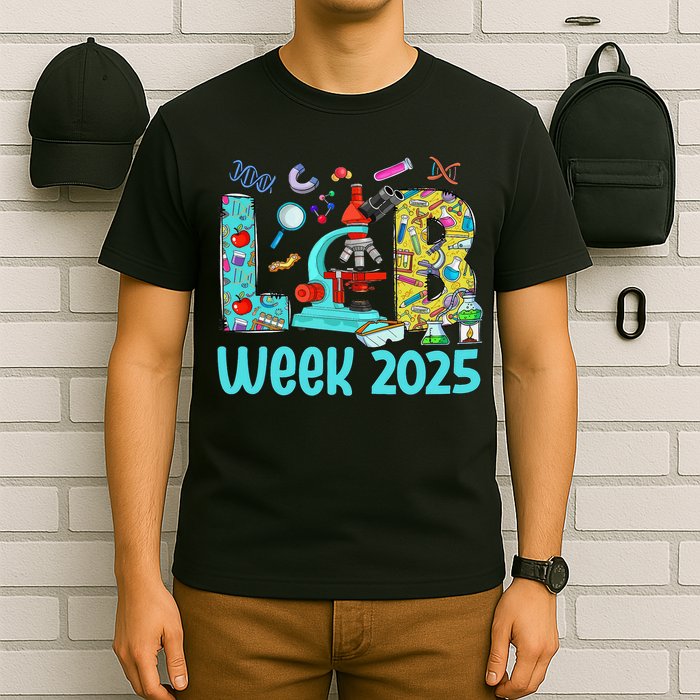 Lab Week 2025 Lab Tech Mystery Machine Of Diagnostics T-Shirt