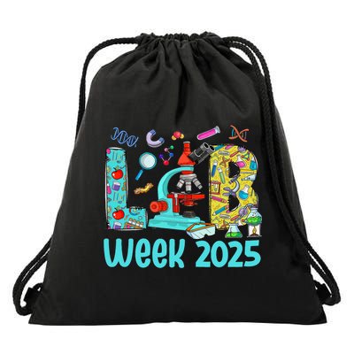 Lab Week 2025 Lab Tech Mystery Machine Of Diagnostics Drawstring Bag