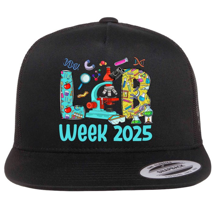 Lab Week 2025 Lab Tech Mystery Machine Of Diagnostics Flat Bill Trucker Hat