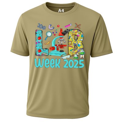 Lab Week 2025 Lab Tech Mystery Machine Of Diagnostics Gift Cooling Performance Crew T-Shirt