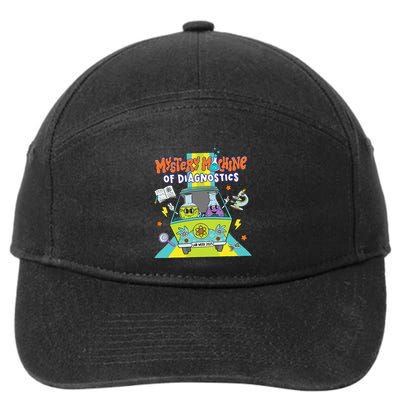 Lab Week 2025 Med Assistant Barb Patient Care Tech Mls Mlt 7-Panel Snapback Hat