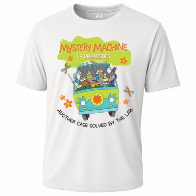 Lab Week 2025 Medical Lab Tech Phlebotomist Microbiologist Cooling Performance Crew T-Shirt