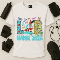 Lab Week 2025 Lab Tech Mystery Machine Of Diagnostics  Cooling Performance Crew T-Shirt