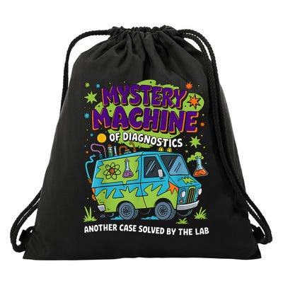 Lab Week 2025 Mystery Machine Phlebotomist Drawstring Bag