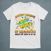  Lab Week 2025 Retro Mystery Machine Of Diagnostics  T-Shirt
