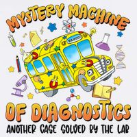  Lab Week 2025 Retro Mystery Machine Of Diagnostics  T-Shirt